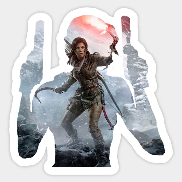 Rise of the Tomb Raider Sticker by michelo13